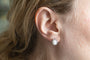 Boucles d'oreilles Boucles d'oreilles en or blanc, opales et diamants 58 Facettes 12220