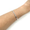 Bracelet Bracelet articulé en or blanc et diamants 58 Facettes Z15B51799