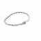 Bracelet Bracelet articulé en or blanc et diamants 58 Facettes Z15B51799