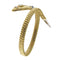 Bracelet Bracelet serpent semi-rigide en or jaune et blanc, diamants et saphirs 58 Facettes G3964