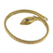 Bracelet Bracelet serpent semi-rigide en or jaune et blanc, diamants et saphirs 58 Facettes G3964