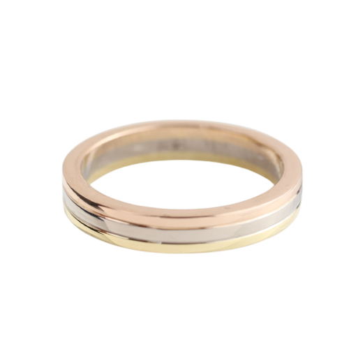 Cartier Trinity - Bague en or 18K trois couleurs