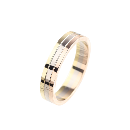 Cartier Trinity - Bague en or trois couleurs 18K