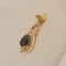 Pendentif Pendentif saphir et diamants en or jaune 58 Facettes 2909943-2096205