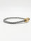 Bracelet Fred Chance Infinie - Bracelet GM en or jaune, acier et diamants 58 Facettes SKU/