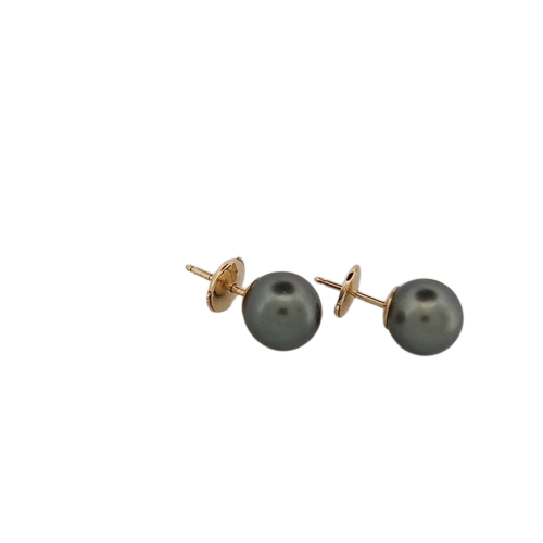 Boucles d'oreilles perles en or jaune