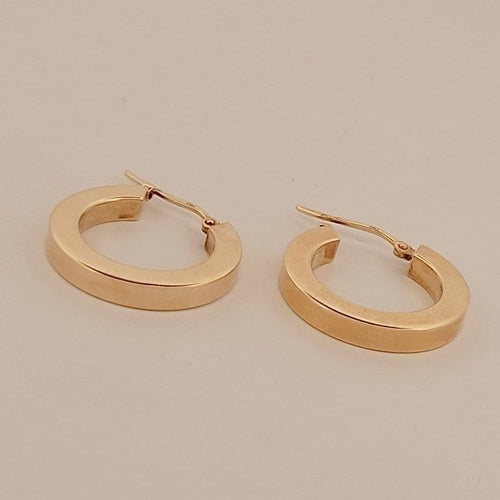 Boucles d'oreilles Créoles en or jaune 18 carats 58 Facettes 2584448