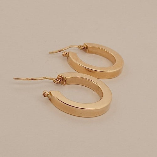 Boucles d'oreilles Créoles en or jaune 18 carats 58 Facettes 2584448