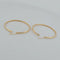 Boucles d'oreilles Créoles en or jaune 18 carats 58 Facettes 2752741