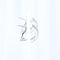Boucles d'oreilles Boucles d'oreilles en or blanc et diamants 0,52 ct 58 Facettes 1B-Y