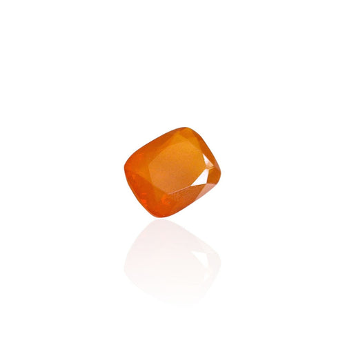 Opale de feu du Mexique - Pierre 2,26 ct taille rectangle mixte 58 Facettes #26-012-OPFEMQ