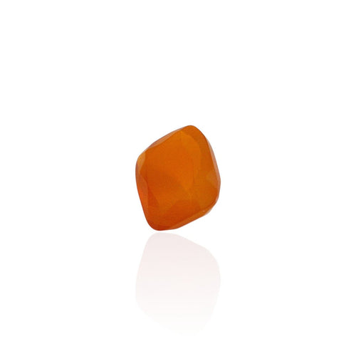 Opale de feu du Mexique - Pierre 2,26 ct taille rectangle mixte 58 Facettes #26-012-OPFEMQ