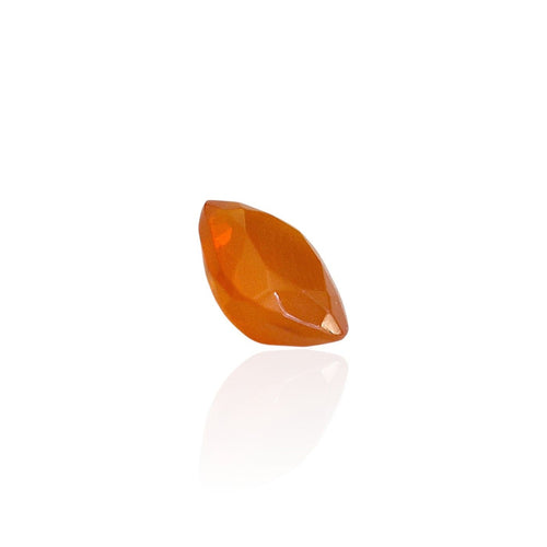 Opale de feu du Mexique - Pierre 2,26 ct taille rectangle mixte 58 Facettes #26-012-OPFEMQ