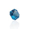 Topaze bleue Electric Blue - Pierre naturelle certifiée 7,06 ct 58 Facettes #25-116-TPEBSWC