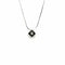 Collier Collier solitaire en or blanc et diamant 58 Facettes Z15B51802