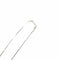 Collier Collier solitaire en or blanc et diamant 58 Facettes Z15B51802