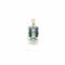 Pendentif Pendentif en or jaune et aigue-marine 58 Facettes Z15B51569