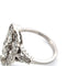 Bague 54 Bague en or blanc 18 kt et diamants 58 Facettes 103/26 189 26