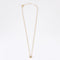 Collier Collier poire en or rose et diamants 58 Facettes CollminipoireR