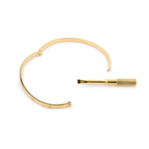 Bracelet Cartier Love - Bracelet modèle classique taille 16 en or jaune 58 Facettes 480A26_M