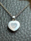 Collier Chopard Happy Diamonds - Collier cœur en or blanc et diamant mobile 58 Facettes Collier Chopard
