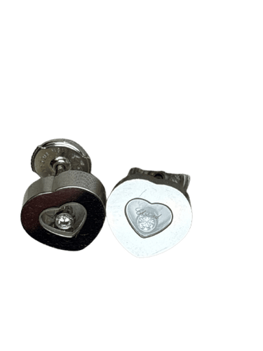 Boucles d'oreilles Chopard Happy Diamond - Boucles d'oreilles en or 18 carats et diamants 58 Facettes Boucle Chopard