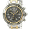 Montre Hermès Clipper - Montre chronographe quartz en acier inoxydable 58 Facettes zuboqnpdya