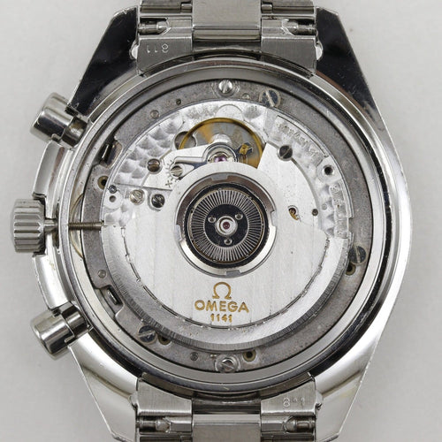 Montre Omega Speedmaster Michael Schumacher - Montre chronographe automatique en acier 58 Facettes krpe79esn8