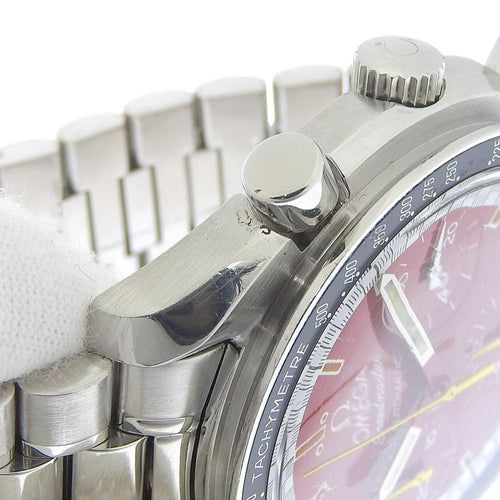 Montre Omega Speedmaster Michael Schumacher - Montre chronographe automatique en acier 58 Facettes krpe79esn8
