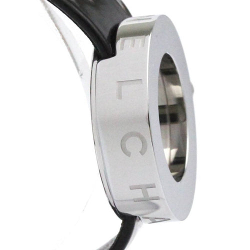 Montre Chanel La Ronde - Montre quartz en acier et cuir verni 58 Facettes z1ihrt5gw5