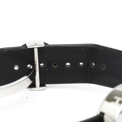 Montre Chanel La Ronde - Montre quartz en acier et cuir verni 58 Facettes z1ihrt5gw5