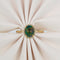 Bague 54 Bague en or jaune 14K, opale noire naturelle et diamants 58 Facettes R003