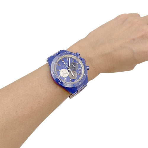 Montre Zenith Chronomaster Sport - Montre en céramique bleue 58 Facettes 35740