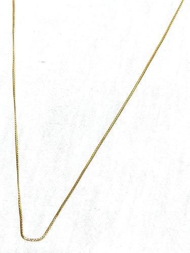 Collier Chaîne en or champagne 14 carats maille vénitienne 58 Facettes id: 1777694