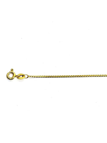 Collier Chaîne en or champagne 14 carats maille vénitienne 58 Facettes id: 1777694