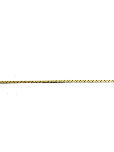 Collier Chaîne en or champagne 14 carats maille vénitienne 58 Facettes id: 1777694