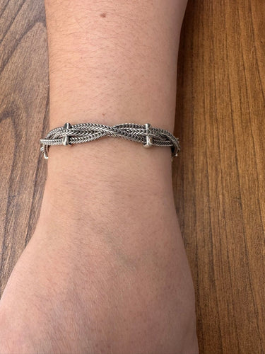 Bracelet Hermès - Bracelet en argent 58 Facettes id: 1777741