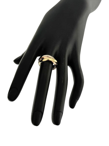 Bague 56 Cartier Trinity - Bague triple en or 18 carats 58 Facettes A2103