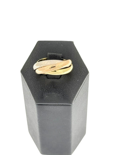 Bague 56 Cartier Trinity - Bague triple en or 18 carats 58 Facettes A2103
