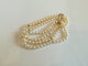 Bracelet Bracelet 3 rangs en or jaune et perles de culture 58 Facettes BRA 001