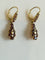 Boucles d'oreilles Demi-parure - Bracelet et boucles d'oreilles en or jaune et grenats 58 Facettes PAR 001