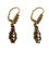 Boucles d'oreilles Boucles d'oreilles girandoles en or jaune et grenats 58 Facettes BO  001