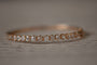 Bracelet Bracelet jonc - Bracelet en or 18K avec diamants taille ancienne 58 Facettes