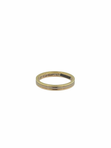 Bague 47 Cartier - Alliance Trinity en or rose, blanc et jaune 58 Facettes A2106