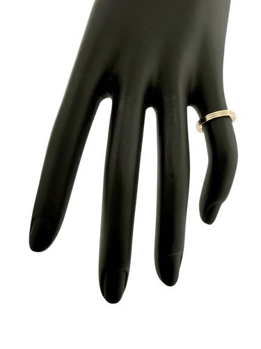 Bague 47 Cartier - Alliance Trinity en or rose, blanc et jaune 58 Facettes A2106