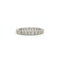 Bague 48 Alliance américaine - Bague en or blanc et diamants 58 Facettes 260030SP