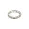 Bague 48 Alliance américaine - Bague en or blanc et diamants 58 Facettes 260030SP