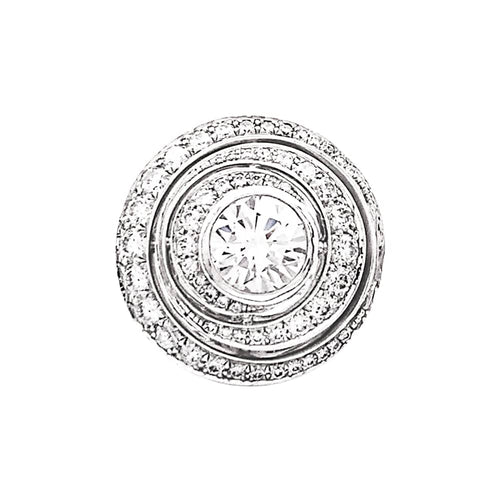 Bague 50 Boucheron Idylle - Bague en or blanc et diamants 58 Facettes 35695