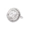 Bague 50 Boucheron Idylle - Bague en or blanc et diamants 58 Facettes 35695