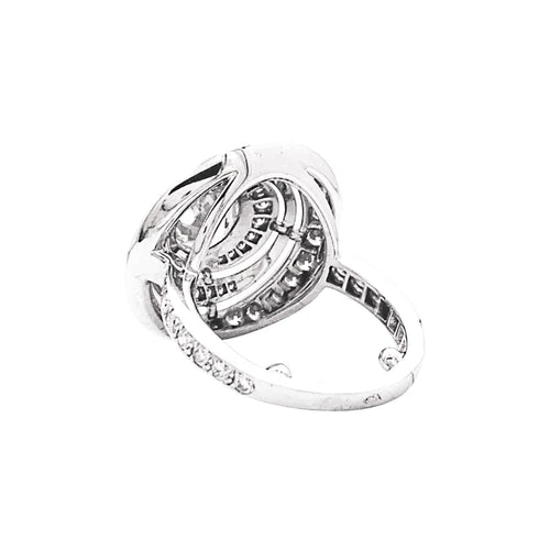 Bague 50 Boucheron Idylle - Bague en or blanc et diamants 58 Facettes 35695